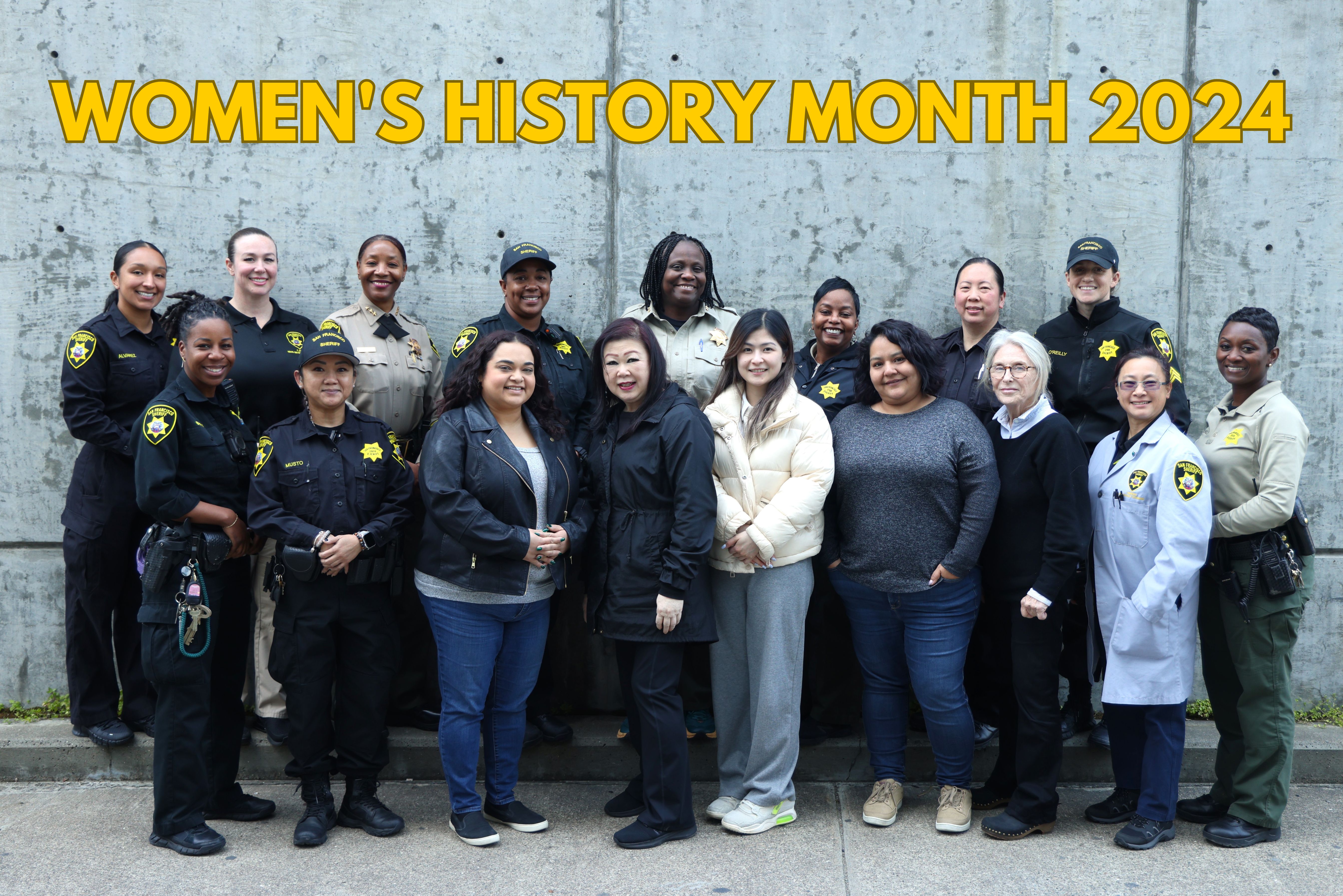 The Sheriff's Office celebrates Women's History Month! Looking for a challenging and rewarding career? We want YOU! Our deputies work in the jails, streets, courts & City buildings. Visit the Join Our Team page to learn more. 
